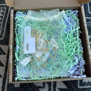 Turnback pony Gold and Turquoise jewelry